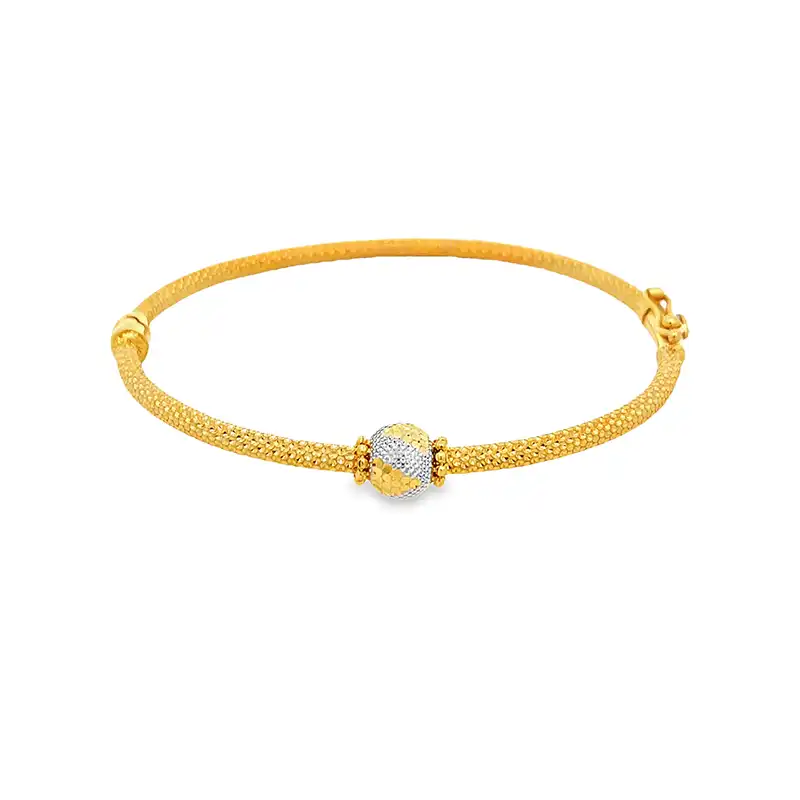 22K Gold Fashion Bangle